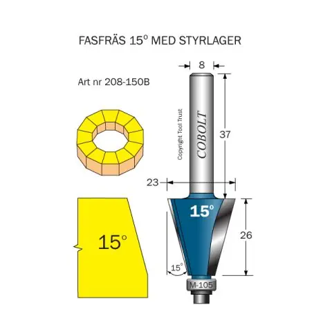 Cobolt 208-150B Fasfräs Nyhet